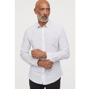 H&M Men's Slim Fit Button-Down